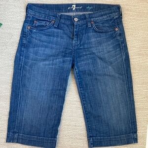 7 for all Mankind Dojo Bermuda Shorts